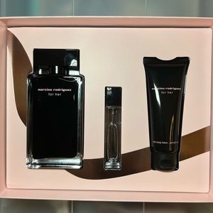 narciso rodriguez for her 3 piece set